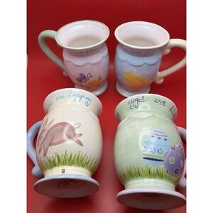 Easter Mugs, by Lori Siebert, Certified International, Set of 4
